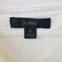 J. Crew White Textured Button Up Tank Top Size S image number 3