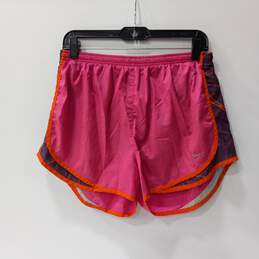 Nike Pink, Orange, And Purple Swim Shorts Size L