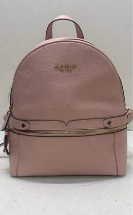 Kate Spade Pebble Leather Leila Backpack Pink