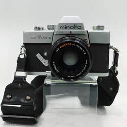 Minolta SRT MC-II SLR 35mm Film Camera W/ 2 Lenses alternative image