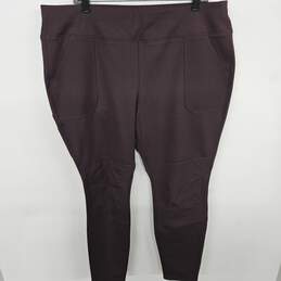 Carhartt Purple Fitted Pull On Pants
