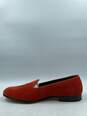 Authentic Ralph Lauren Chad Orange Embroidered Loafers M 11.5D image number 2