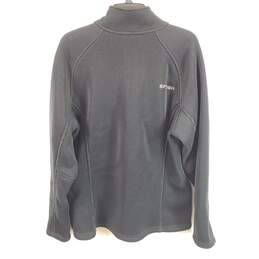 Spyder Men Black Heavyweight Zip Sweater XL