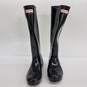 Hunter Tall Black Rain Boots Size 7 image number 4