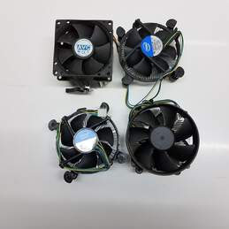 Lot of 4 Intel CPU Heatsink Coolers alternative image