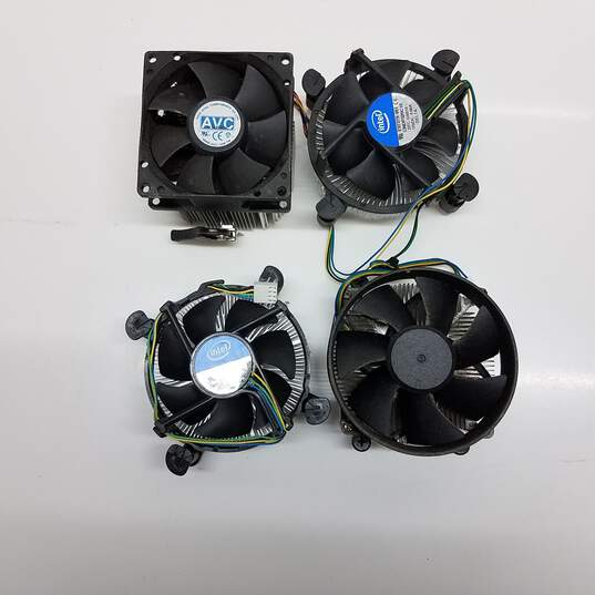 Lot of 4 Intel CPU Heatsink Coolers image number 2
