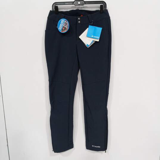 Columbia Women's Blue Omni-Heat/Wind/Shield Ski Pants Size 10R NWT image number 1