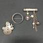 Bundle of 3 Sterling Silver Brooches/Pin - 22.1g image number 1