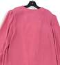 Womens Pink Pleated Balloon Sleeve Fit & Flare Dress Size 16 image number 4