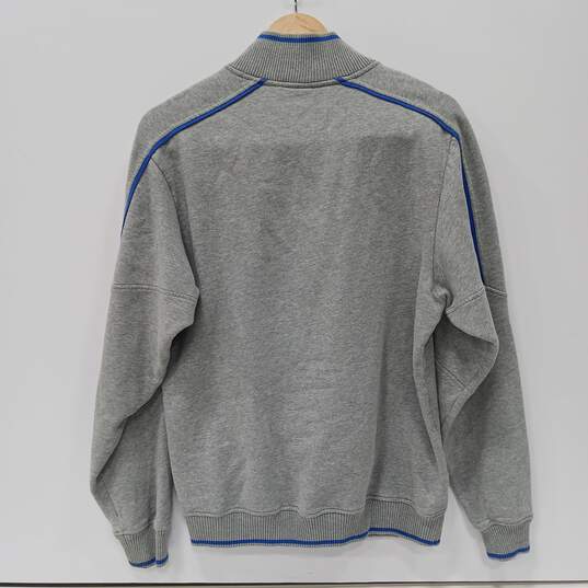 Men's Nike Boise State Grey Zip Up Jacket Size S image number 2