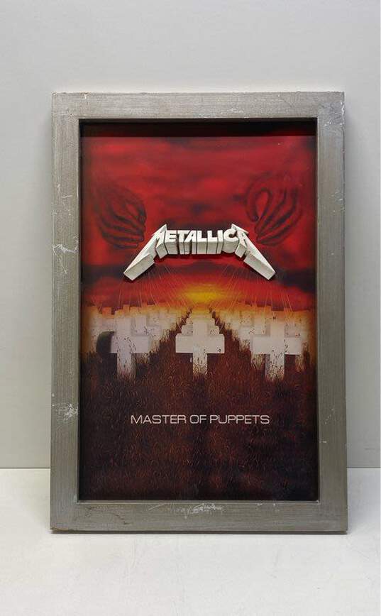 Framed Album Art- Metallica "Master of Puppets" image number 1