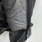 NWT Womens Black Long Sleeve Spread Collar Pockets Full-Zip Raincoat Sz XL image number 5