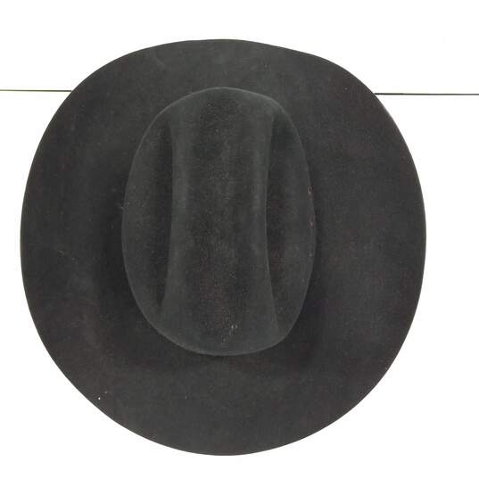 Resistol Black 4x Beaver Cowboy Hat Size 7 1/8 image number 4