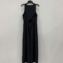 NWT Womens Black Sleeveless Round Neck Sunkissed Maxi Dress Size Large alternative image