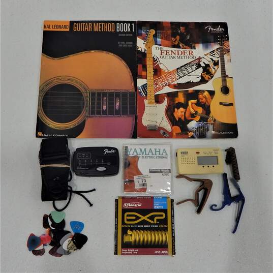 Guitar Accessory Lot - Tuners, Capos, Strings, Picks, etc. image number 1