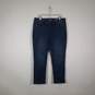 Mens 5 Pockets Medium Wash Denim Straight Leg Jeans Size 36X30 image number 1
