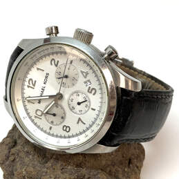 Designer Michael Kors MK-8112 Date Indicator Round Dial Analog Wristwatch