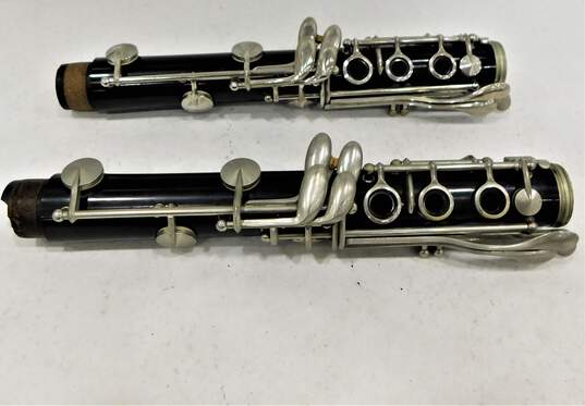 VNTG Normandy Brand Reso-Tone Model B Flat Clarinets w/ Cases (Set of 2) image number 5