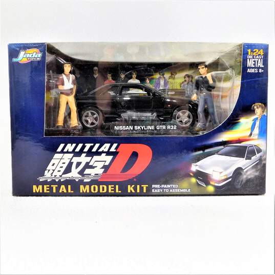Jada 1:24 Initial D Nissan Skyline GTR R32 Model Kit IOB image number 2