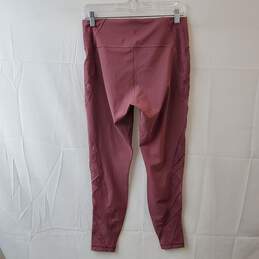 Lululemon Activewear Mauve Pink Lace Leggings Size 10 alternative image