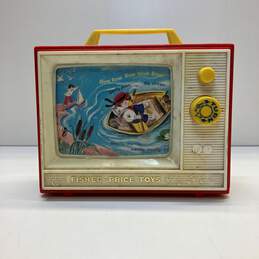 Fisher Price Toys Vintage 1966 Two Tune Giant Screen Music Box TV alternative image