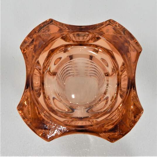 MCM Mid Century Modern Luminarc Rosaline French Art Glass Vase Home Decor image number 7