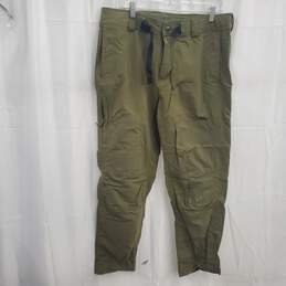REI Men's Olive Green Hiking Cargo Pants Size 36x32