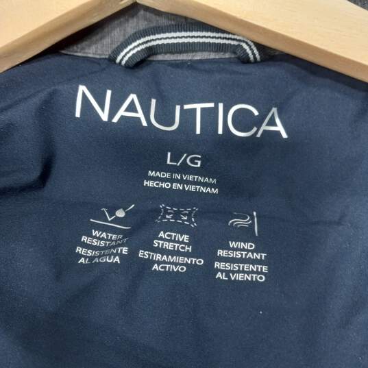 Men’s Nautica Stretch Puffer Jacket Sz L image number 4