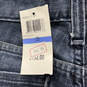 NWT Womens Blue Denim Mid Wash Pockets Regular Fit Straight Leg Jeans Sz 25 image number 4
