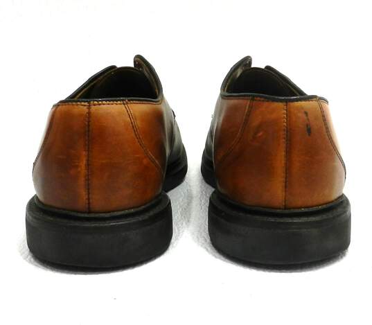 Allen Edmonds Ashton 1628 Brown Leather Split Toe Oxfords Derby Men's Shoe Size 9.5 image number 3