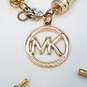 Michael Kors Gold Tone Assorted Bracelets Bundle 4pcs 46.1g image number 5