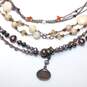 Bundle Of 3 Silpada Sterling Silver Beaded Necklaces image number 1