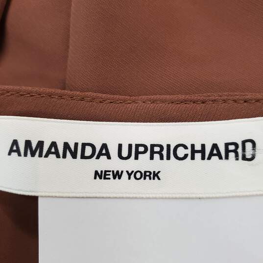 Amanda Uprichard Women Brown Blouse S image number 3