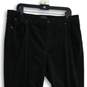 Talbots Womens Black Denim Dark Wash 5-Pocket Design Straight Leg Jeans Size 12 image number 3