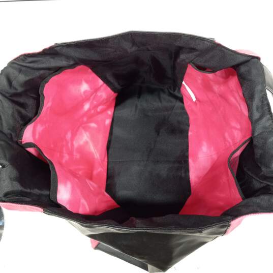 Women's Victoria Secret Tote Bag Pink & Black image number 4