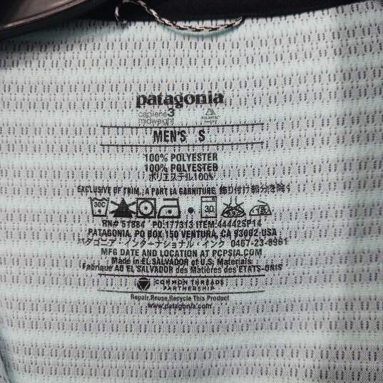 Men’s Patagonia Capilene Mid-Weight Zip Neck Shirt Sz S image number 4