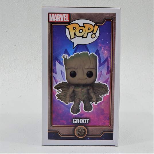 2 Funko POP! Guardians of the Galaxy Groot  #1203 and #1212 image number 11