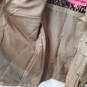Betsey Johnson Women's Tan Windbreaker Jacket Cotton/Polyester Size M image number 3