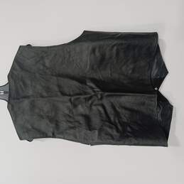 Men's Classic 100% Genuine Leather Vest Size XXL alternative image