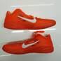 Men's Nike Zoom Hyperfuse Low Top Team Orange Basketball Shoe Size 15 image number 5