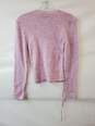 Zara Pink Ribbed Acrylic Sweater Size L image number 2