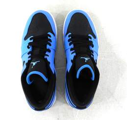 Air Jordan 1 Low University Blue Black Women's Shoe Size 7.5 alternative image