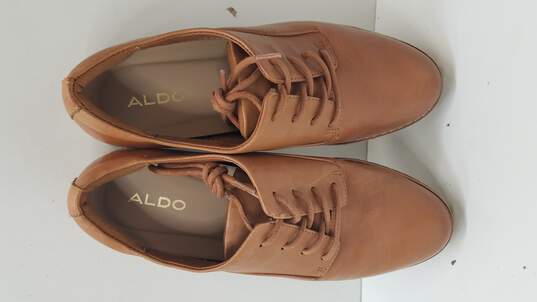Aldo Brown Leather Oxford Size 6.5 image number 6