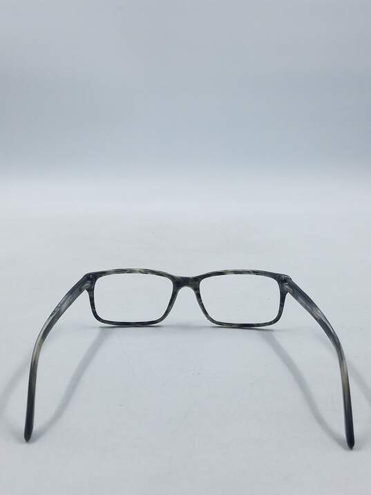 Versace Marbled Tort Rectangle Eyeglasses image number 3