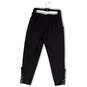 Womens Black Tiana Elastic Waist Slash Pockets Activewear Jogger Pants Sz S image number 2