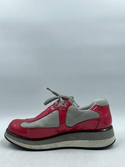 Authentic Prada America's Cup Platform Red Sneakers W 7.5 alternative image