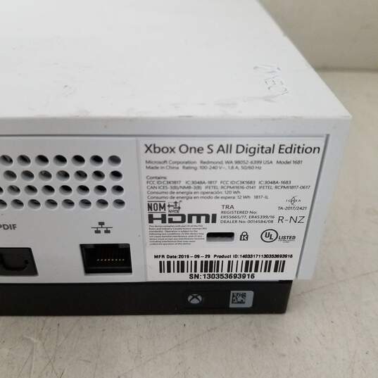 Microsoft Xbox One S 1TB All Digital Edition Console Bundle 1681