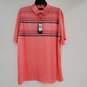Jack Nicklaus Men Pink Polo Sz L Nwt image number 4
