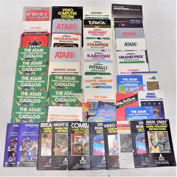 52 Atari 2600/5200 Intellivision Game Manuals/Catalogs Krull Pac-Man