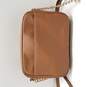 Anne Klein Women's Brown Leather Crossbody Bag image number 3